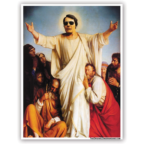 Saint Jim Jones Car Magnet - The Original Underground