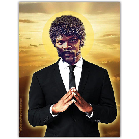 Saint Samuel Jackson "Pulp Fiction" Sticker - The Original Underground