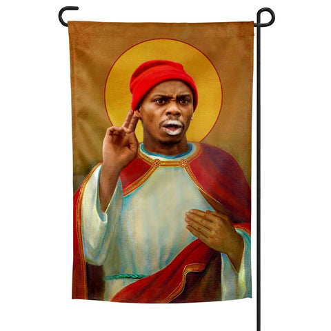 Saint Tyrone Biggums Garden Flag - The Original Underground