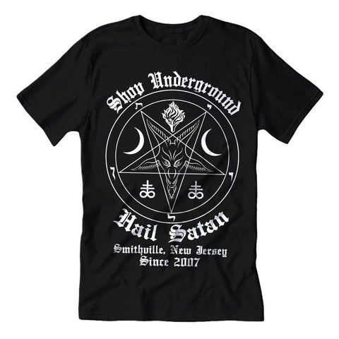 Shop Underground Hail Satan Guys Shirt - The Original Underground