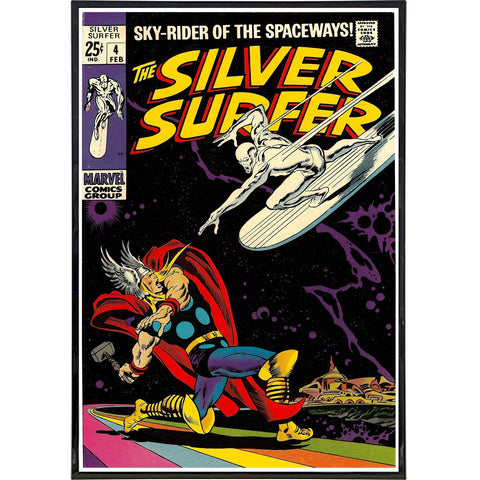 Silver Surfer Issue 4 Comic Cover Print - The Original Underground