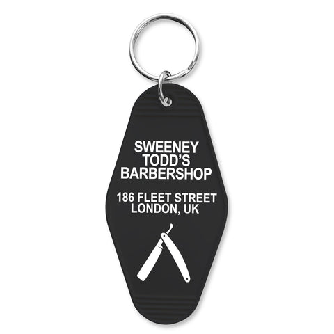 Sweeney Todd's Barbershop Room Keychain - The Original Underground